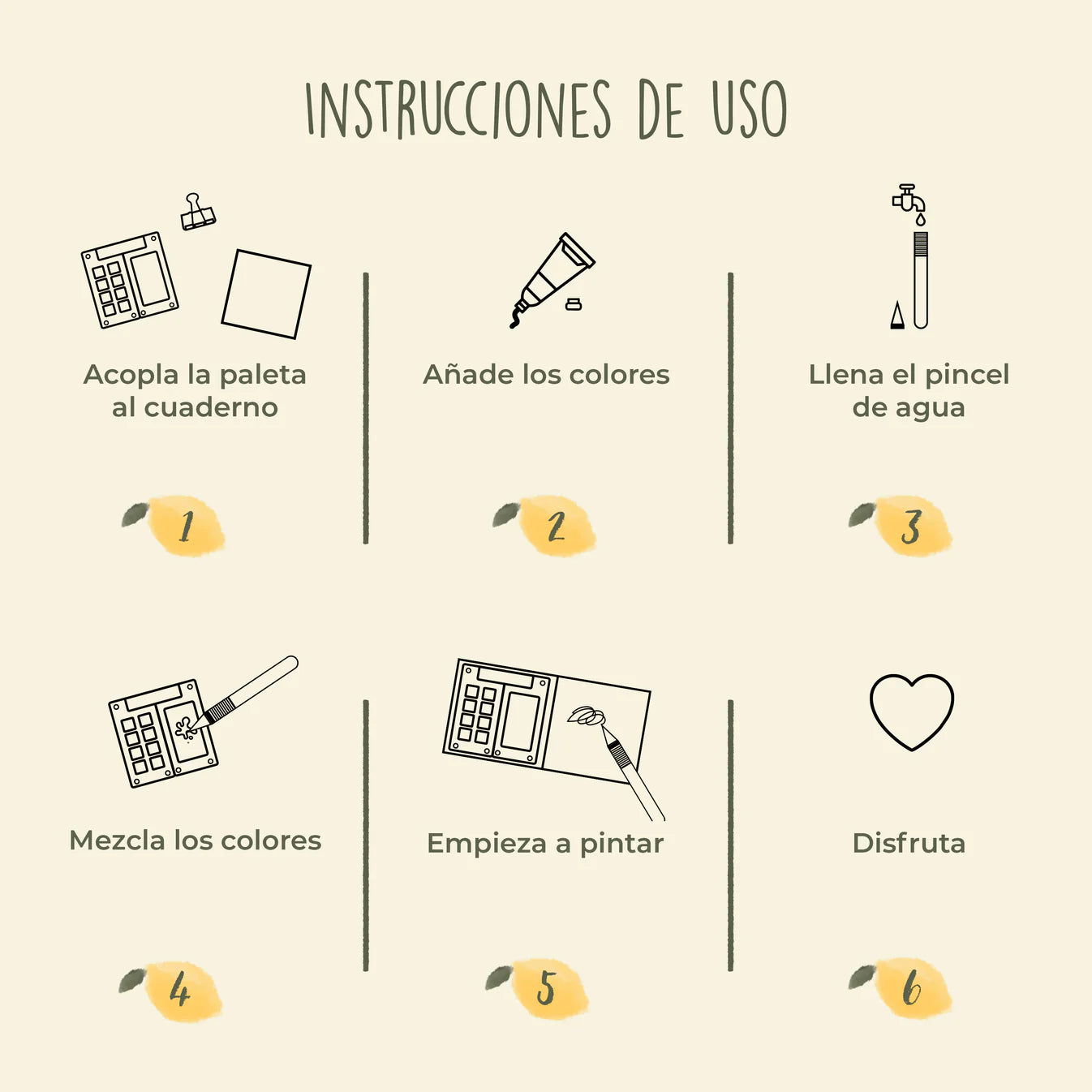 Frida Box Set de Mini-Acuarelas